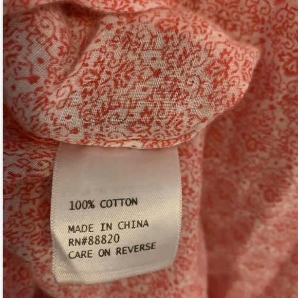 Saint Tropez West tunic long sleeve 100% cotton pink womens large​​ - Picture 3 of 6